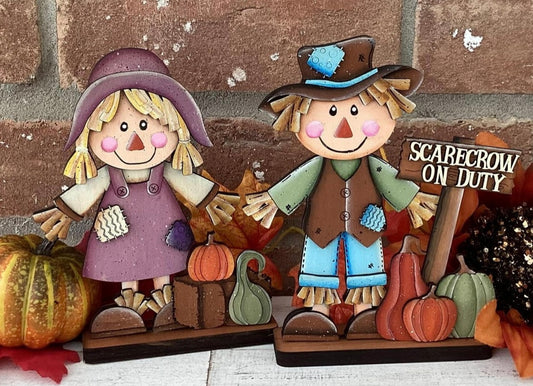 Scarecrow Pair
