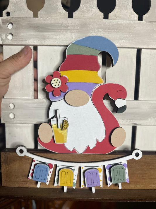Flamingo Gnome Insert