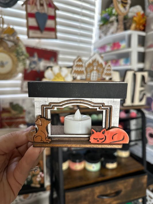 Fireplace Mini Holder