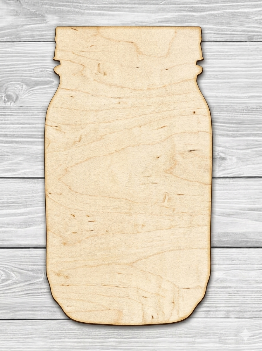 Blank Mason Jars