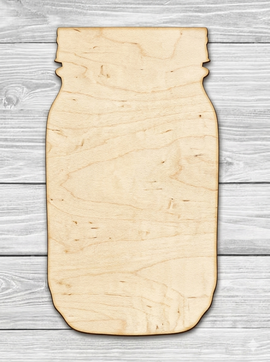 Blank Mason Jars