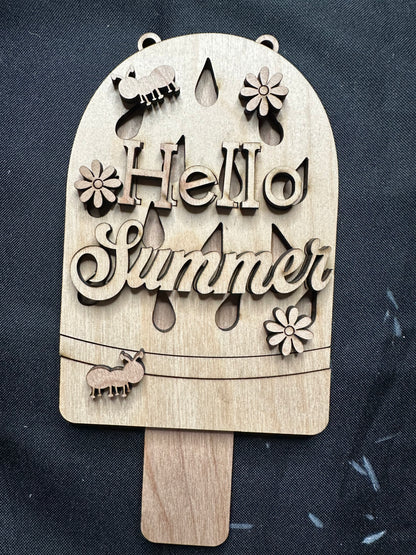 Popsicle Stand Sign