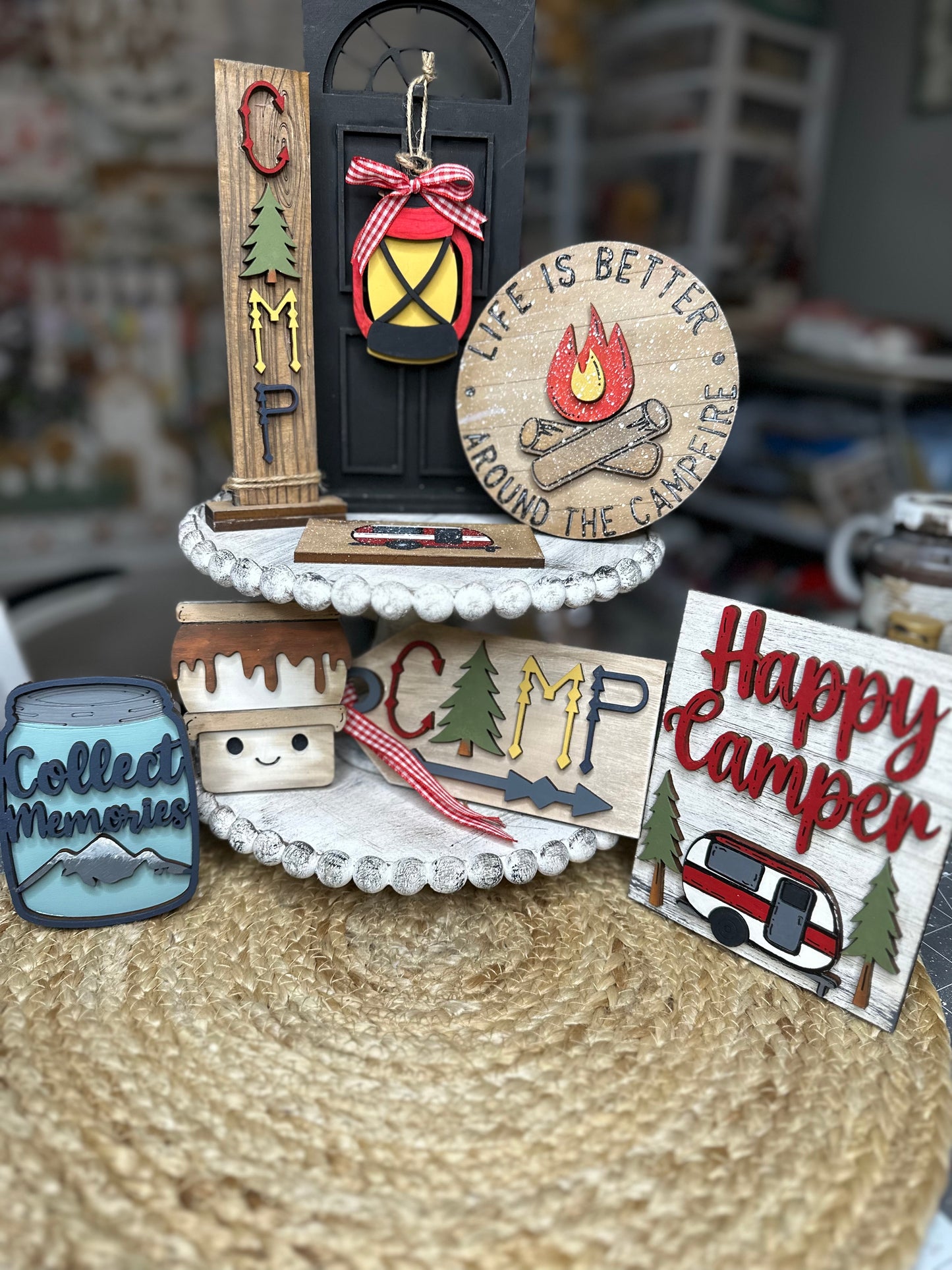 Camping Tier Tray Collection