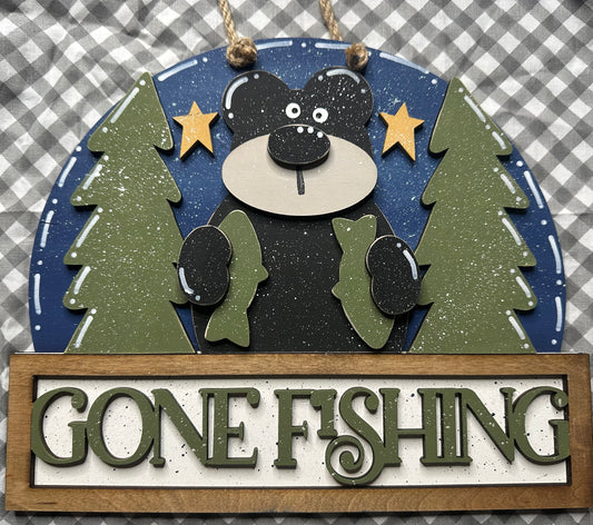 Gone Fishing Bear